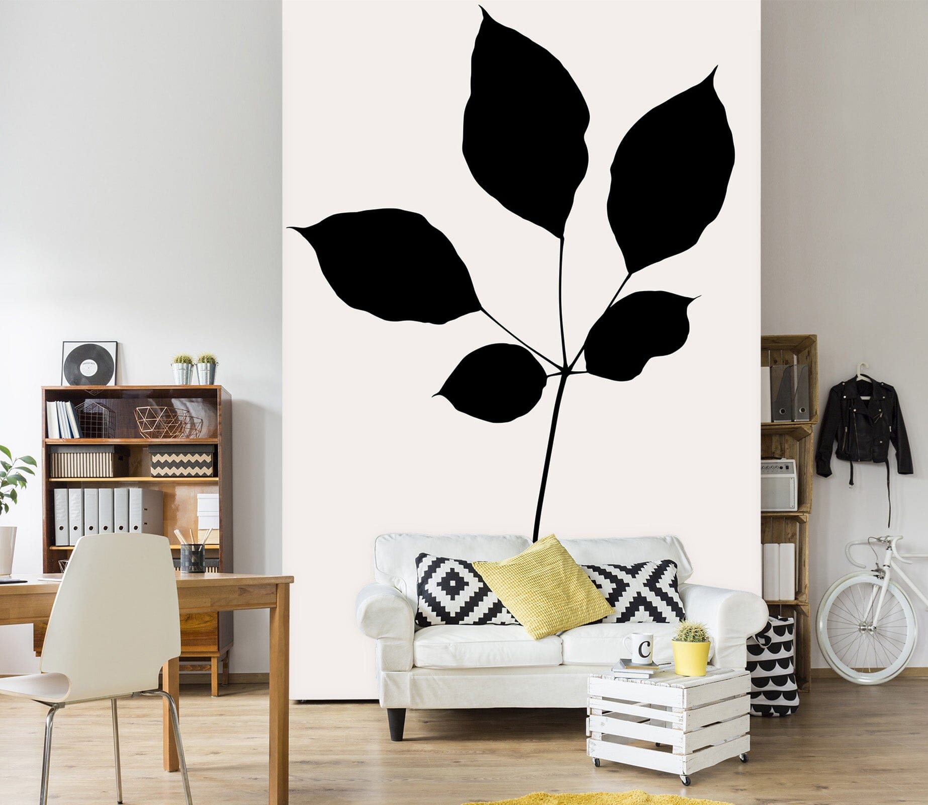 3D Green Leaves 1480 Boris Draschoff Wall Mural Wall Murals Wallpaper AJ Wallpaper 2 