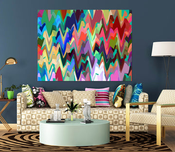 3D Wavy Color 70156 Shandra Smith Wall Sticker