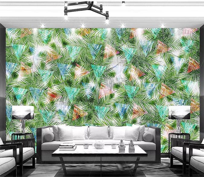 3D Colored Triangle 2413 Wall Murals Wallpaper AJ Wallpaper 2 