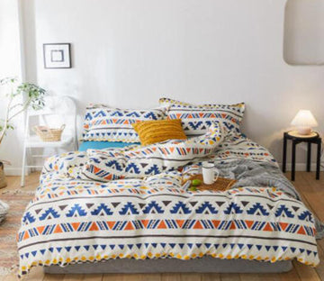 3D Color Totem 16040 Bed Pillowcases Quilt