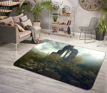 3D Stone Door 36130 Non Slip Rug Mat