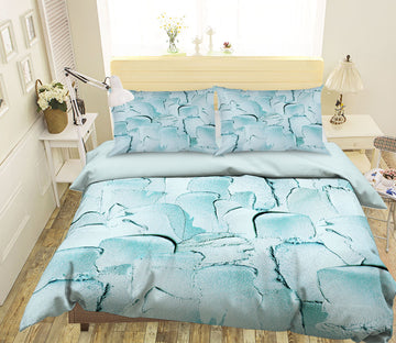 3D Light Blue 18136 Uta Naumann Bedding Bed Pillowcases Quilt