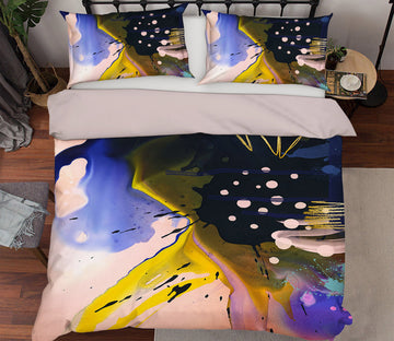 3D Abstract Color 12127 Bed Pillowcases Quilt
