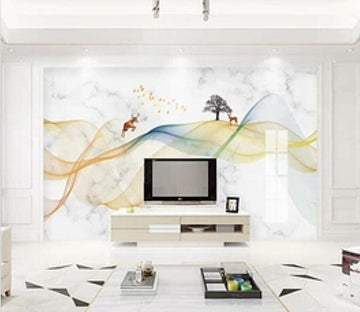 3D Color Wave 2566 Wall Murals Wallpaper AJ Wallpaper 2 