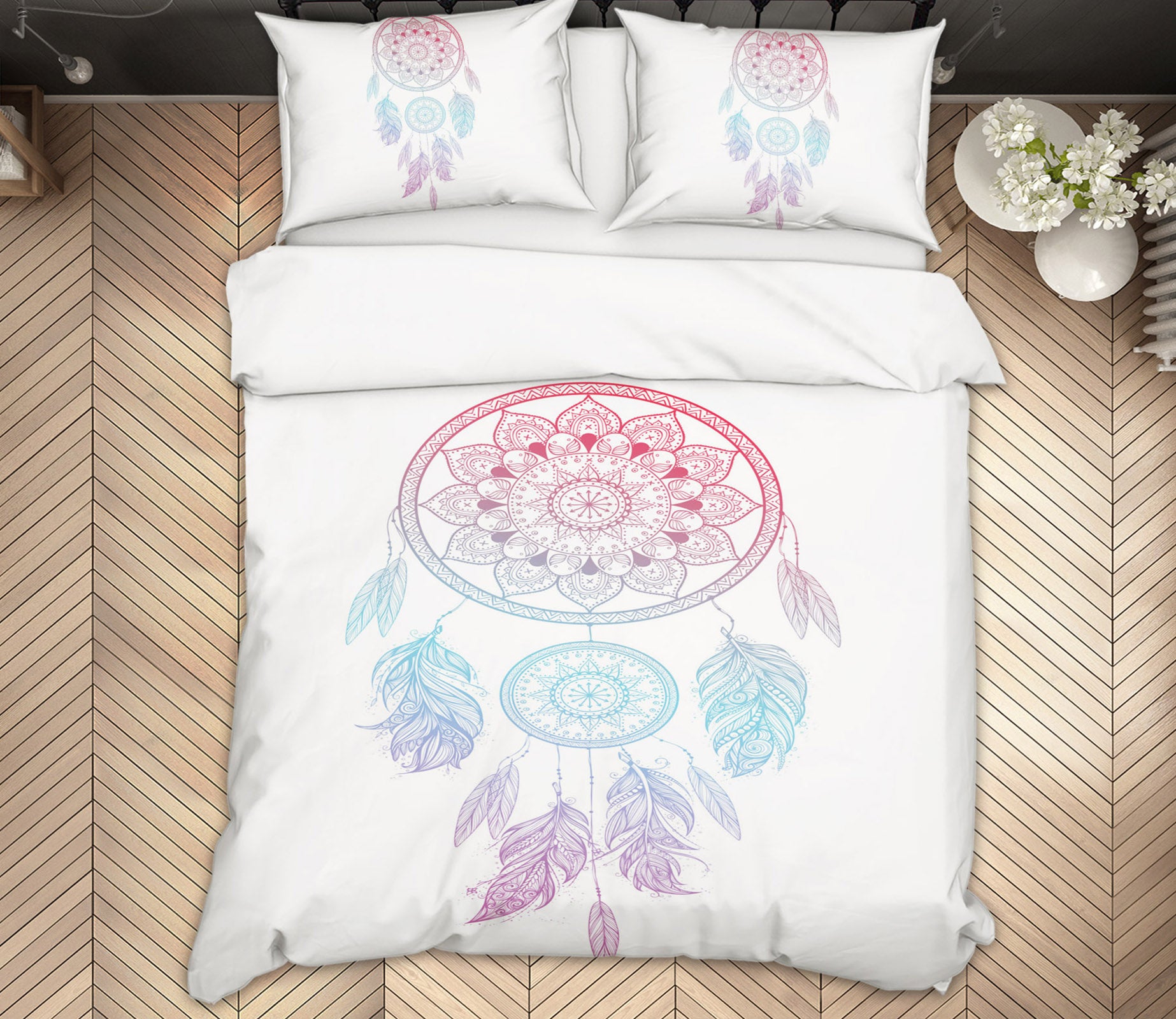3D Dreamcatcher 14217 Bed Pillowcases Quilt