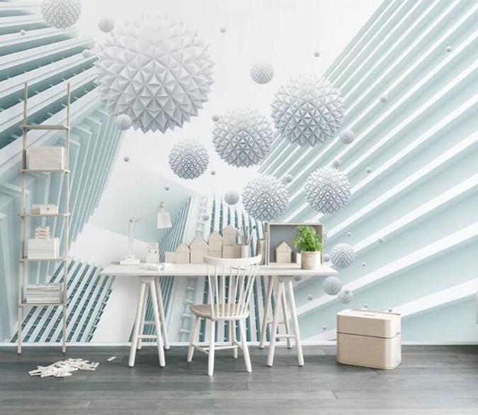 3D Circular Pattern 1170 Wall Murals Wallpaper AJ Wallpaper 2 