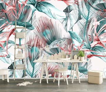 3D Red Flowers WG144 Wall Murals Wallpaper AJ Wallpaper 2 