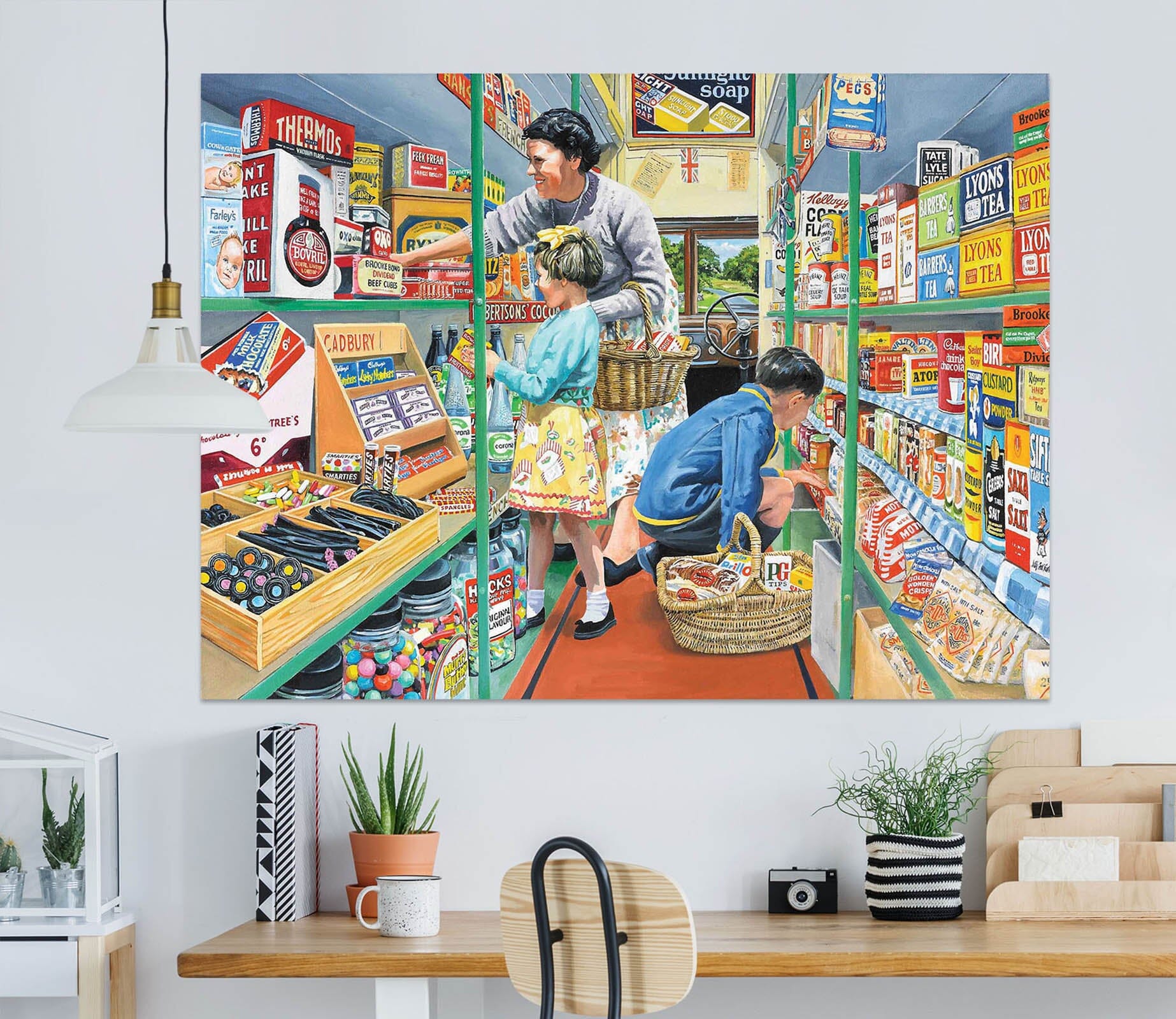 3D In The Mobile Shop 042 Trevor Mitchell Wall Sticker Wallpaper AJ Wallpaper 2 