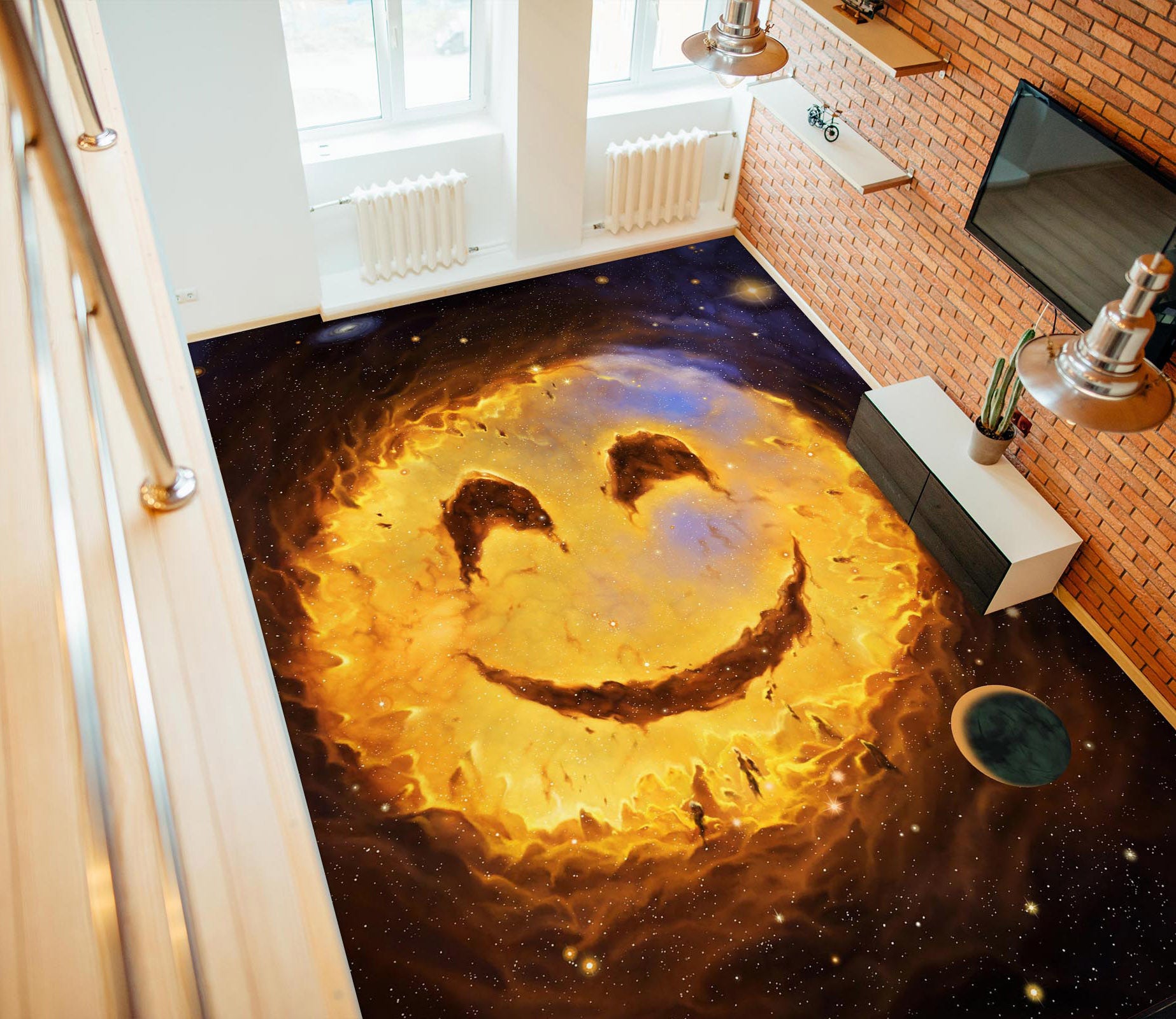 3D Clouds 98179 Vincent Floor Mural