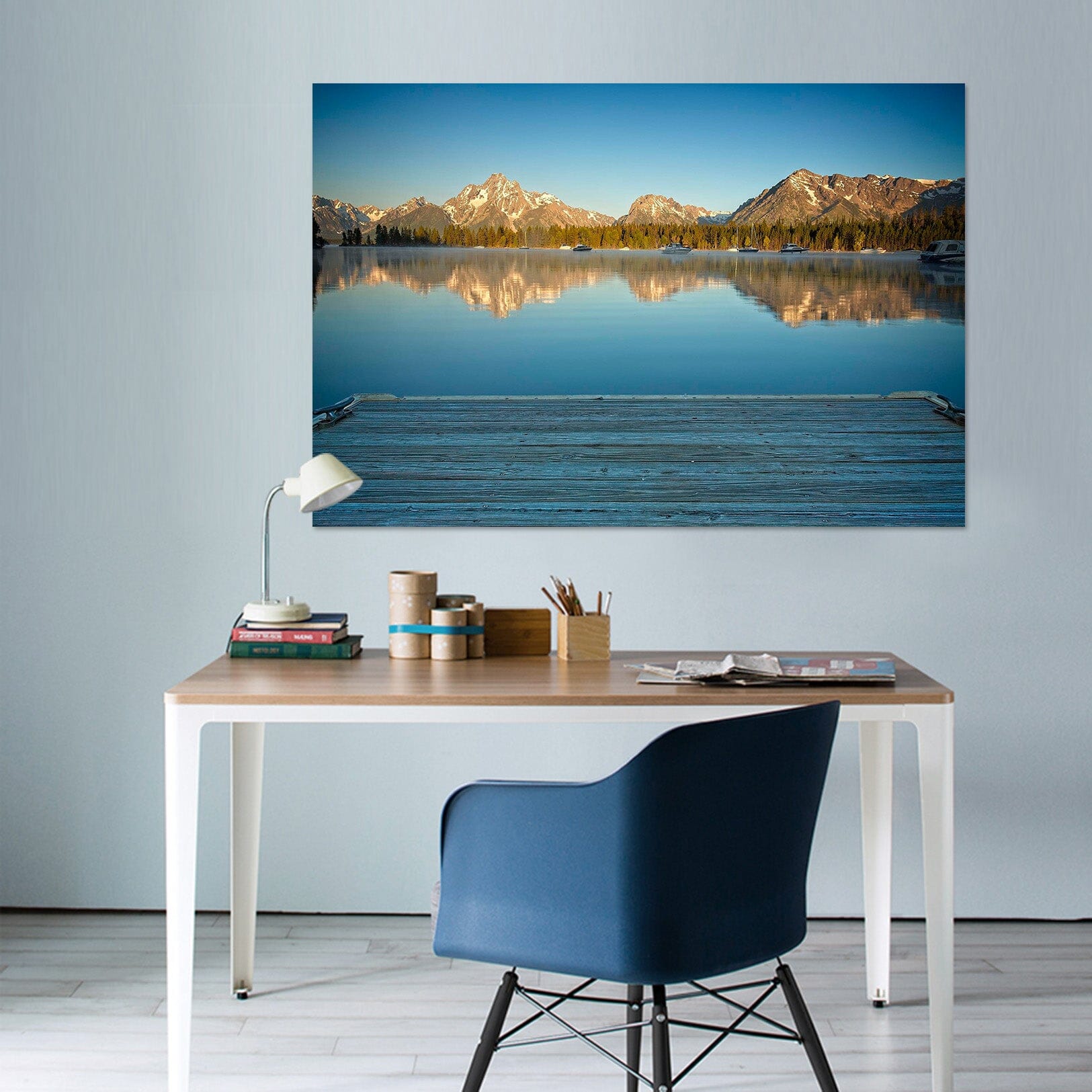 3D Clear Lake 007 Kathy Barefield Wall Sticker Wallpaper AJ Wallpaper 2 