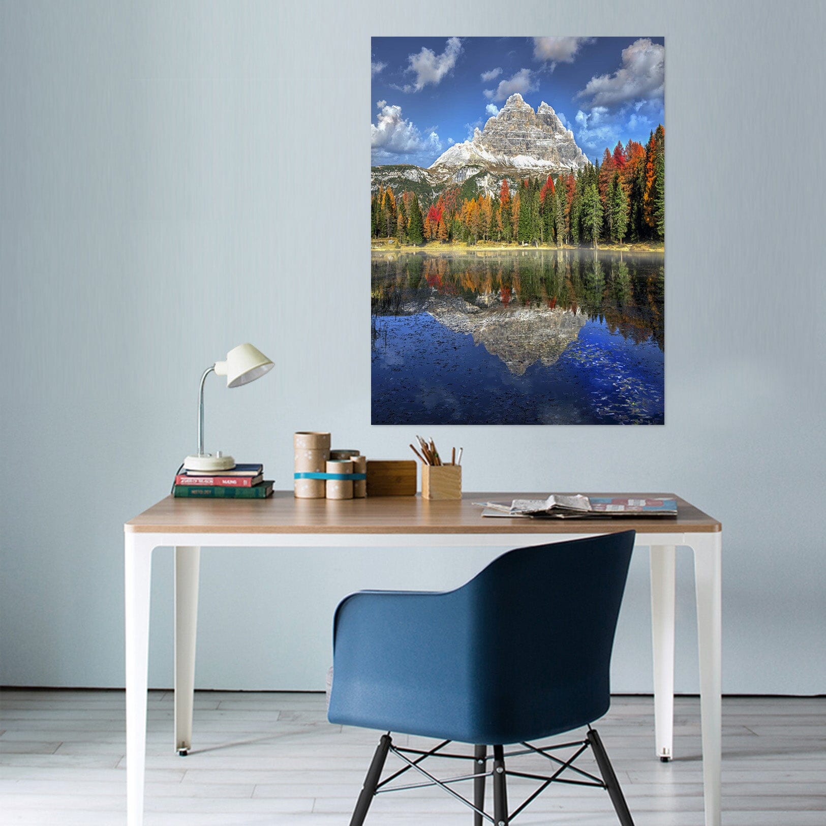 3D Canyon Lake 237 Marco Carmassi Wall Sticker Wallpaper AJ Wallpaper 2 