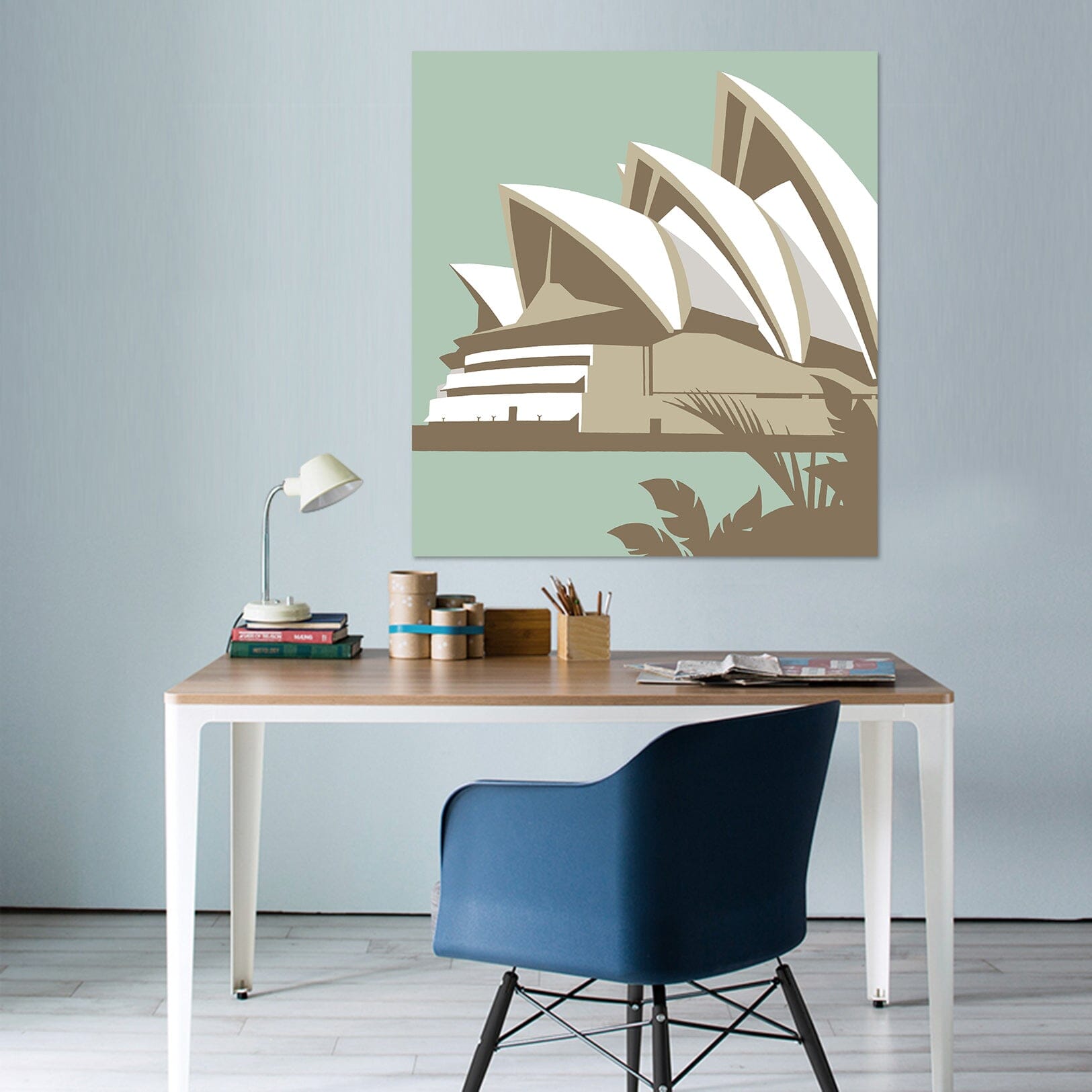 3D Sydney Opera House 074 Steve Read Wall Sticker Wallpaper AJ Wallpaper 2 