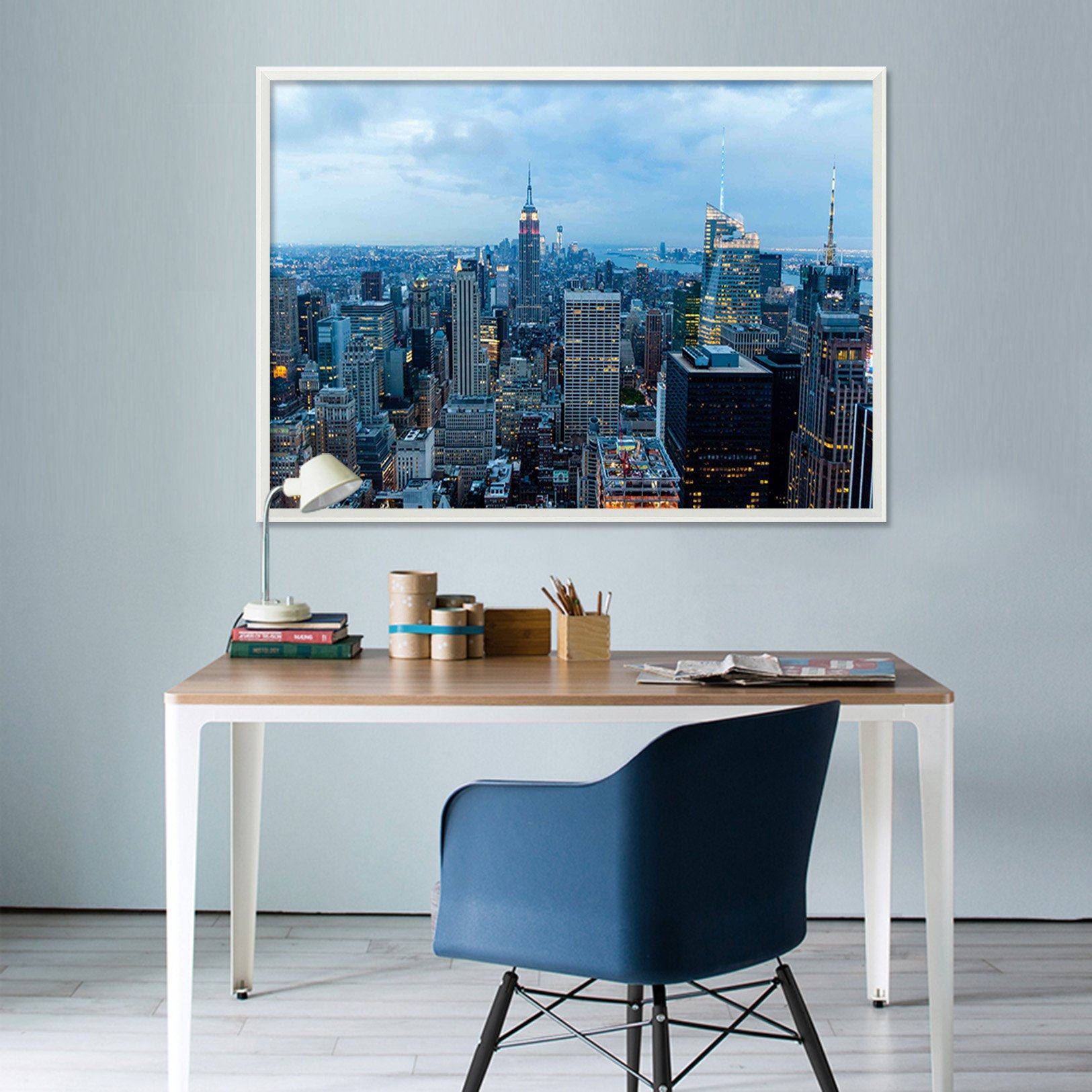 3D High-Rise City 127 Fake Framed Print Painting Wallpaper AJ Creativity Home 