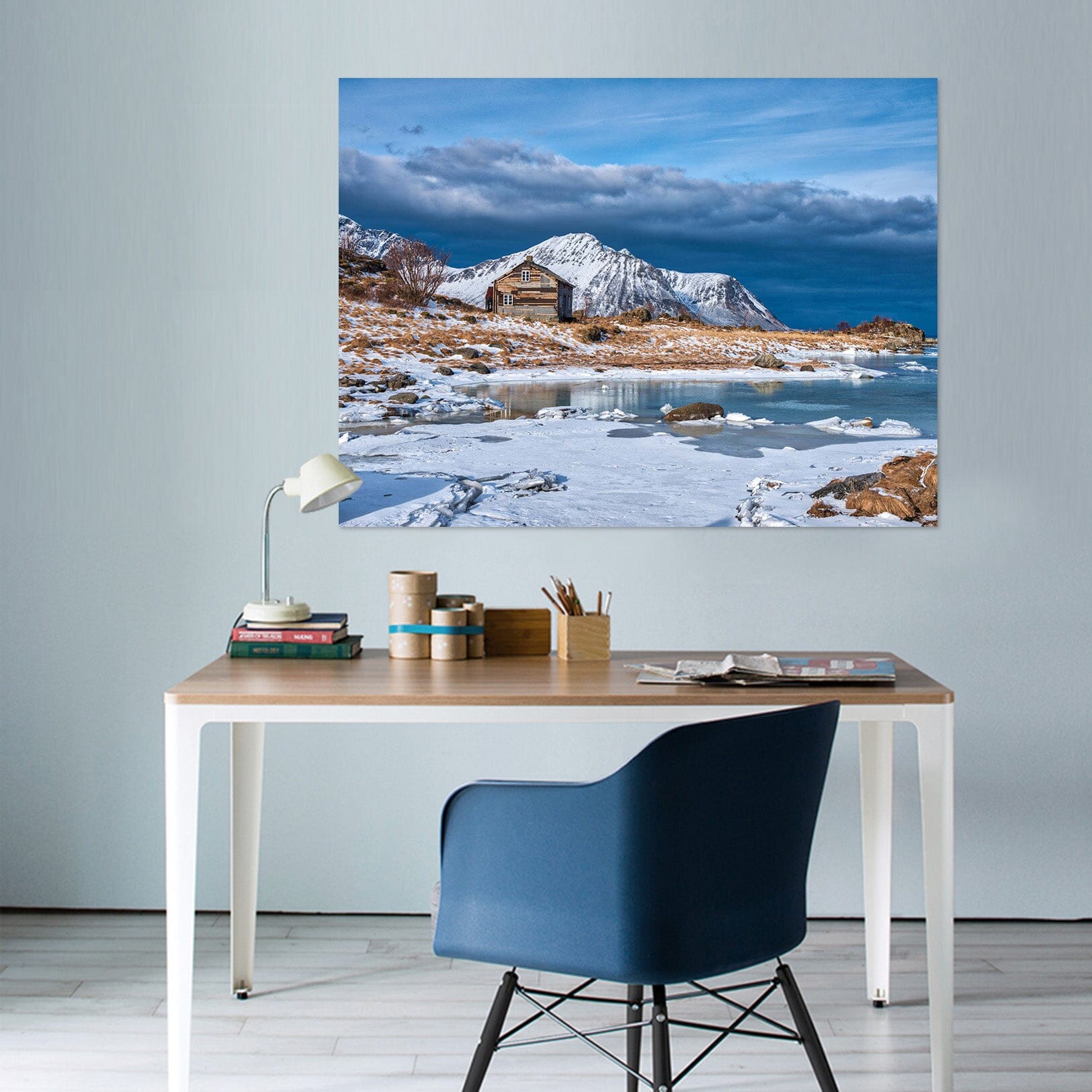 3D Snow Hut 160 Marco Carmassi Wall Sticker Wallpaper AJ Wallpaper 2 