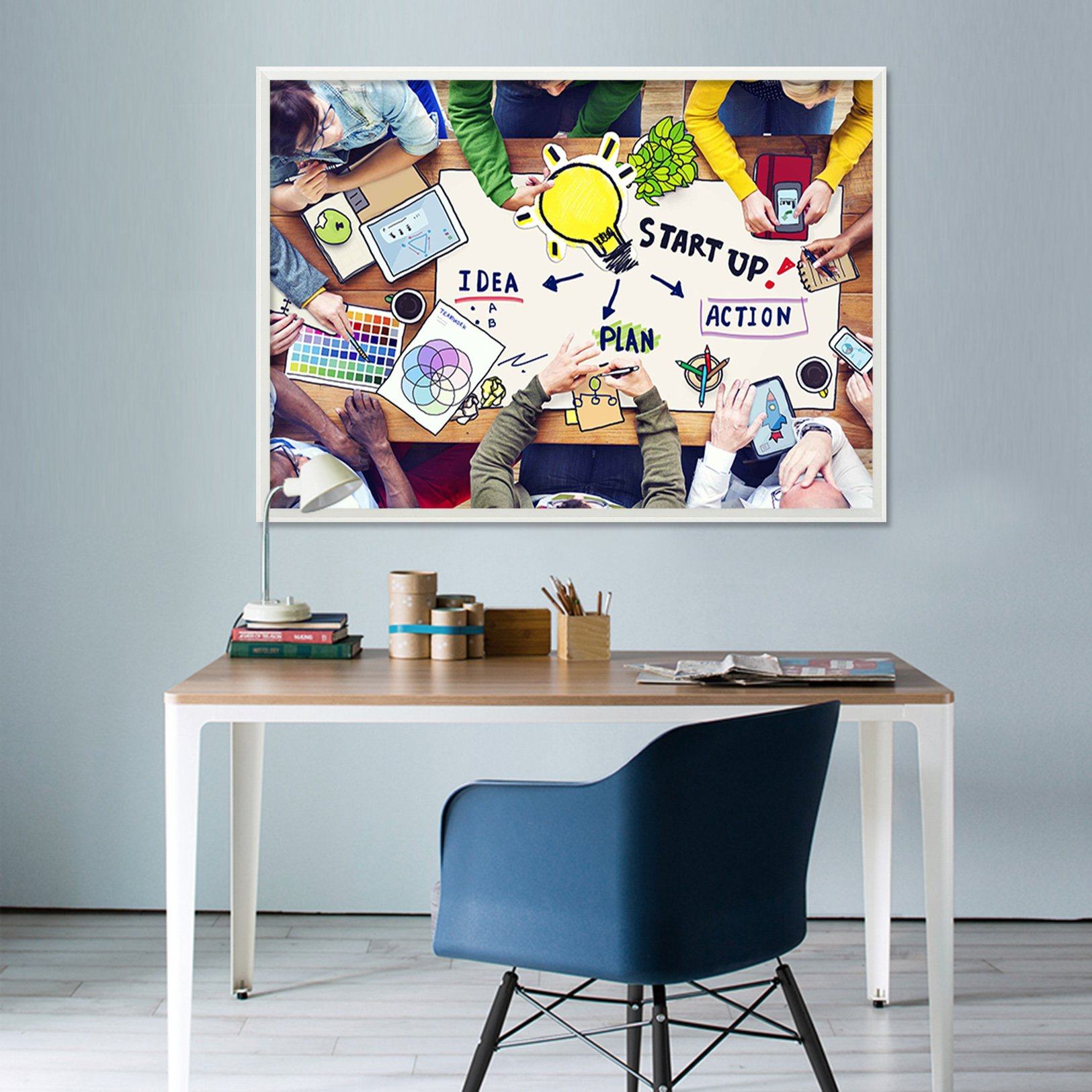 3D Table Painting 085 Fake Framed Print Painting Wallpaper AJ Creativity Home 