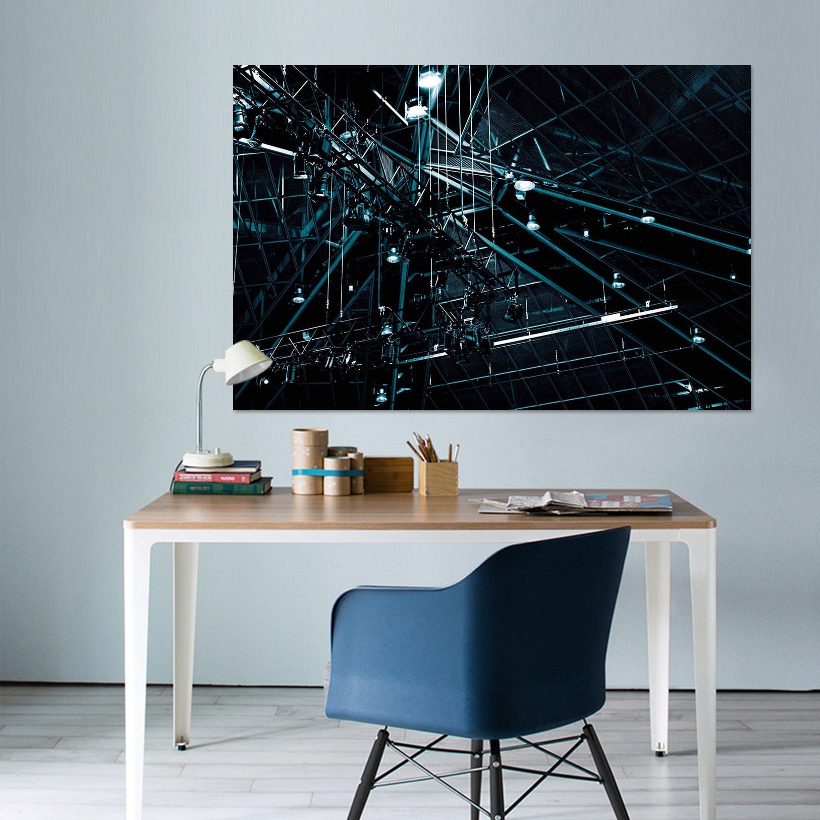 3D Reinforced Shelf 020 Noirblanc777 Wall Sticker Wallpaper AJ Wallpaper 2 