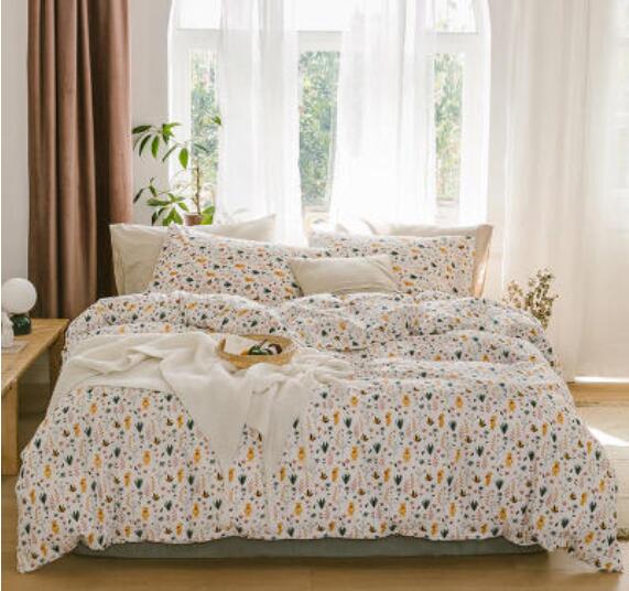 3D Floral 30035 Bed Pillowcases Quilt