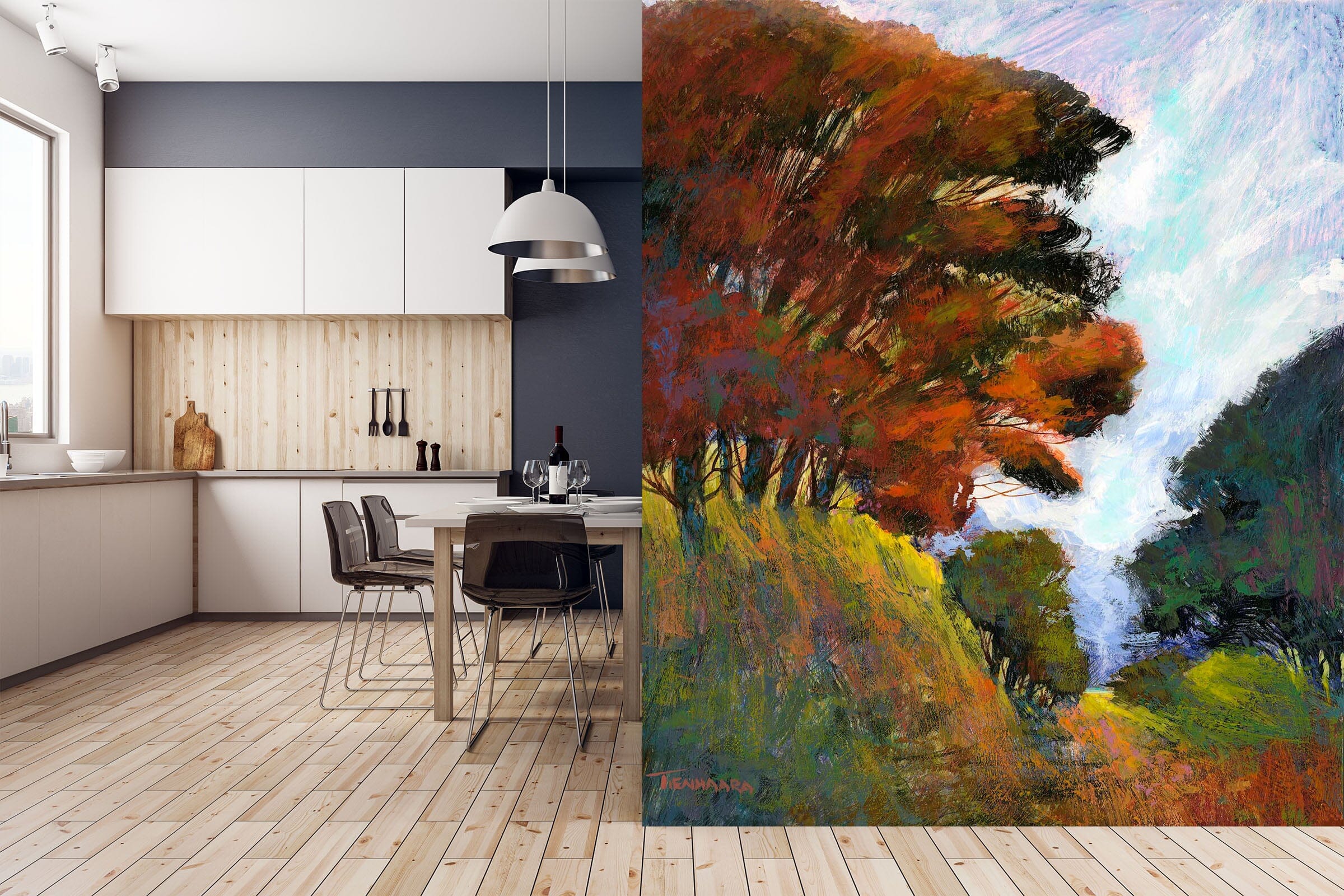 3D Maple Forest 1550 Michael Tienhaara Wall Mural Wall Murals Wallpaper AJ Wallpaper 2 