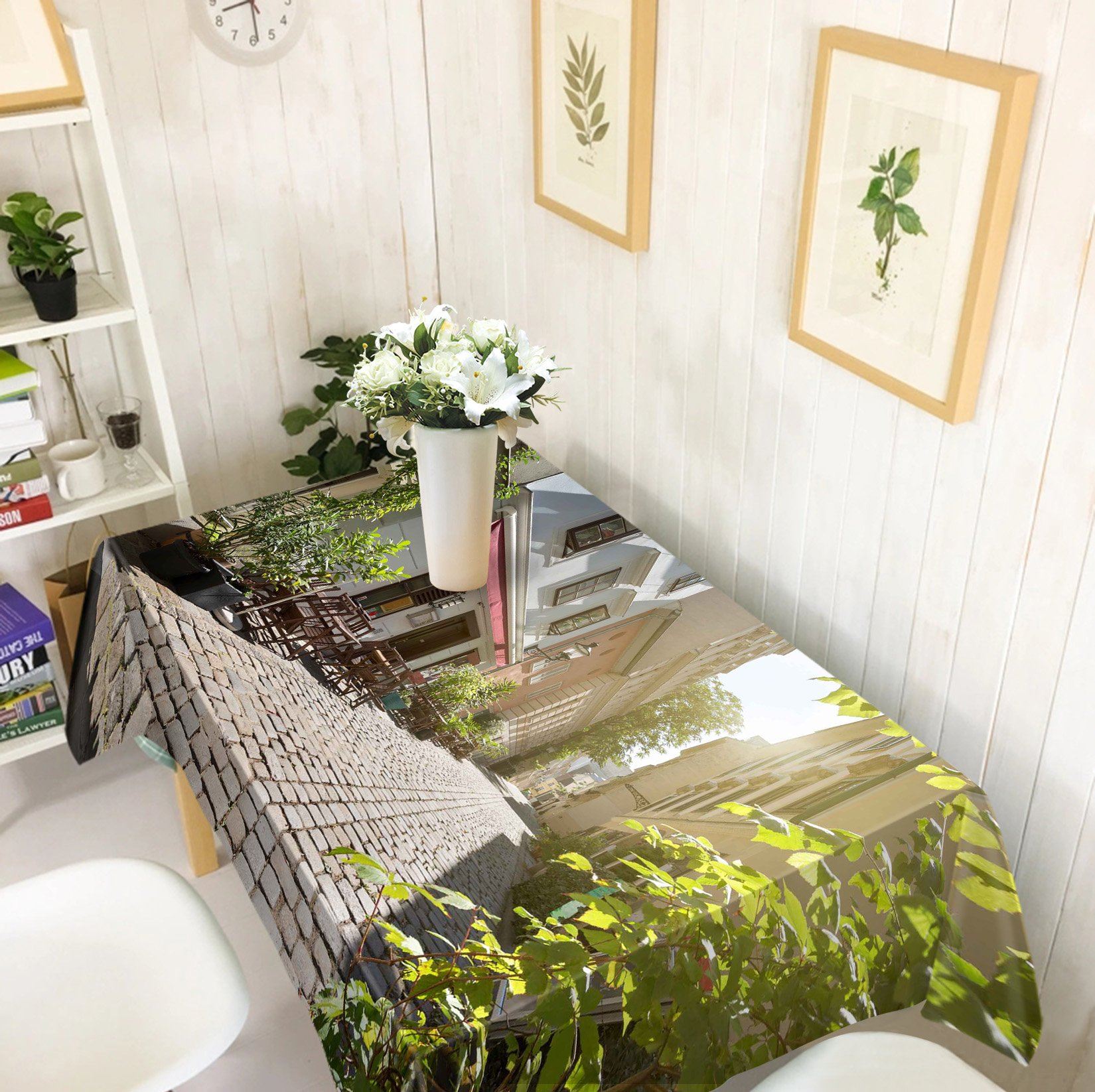 3D City Street 590 Tablecloths Wallpaper AJ Wallpaper 