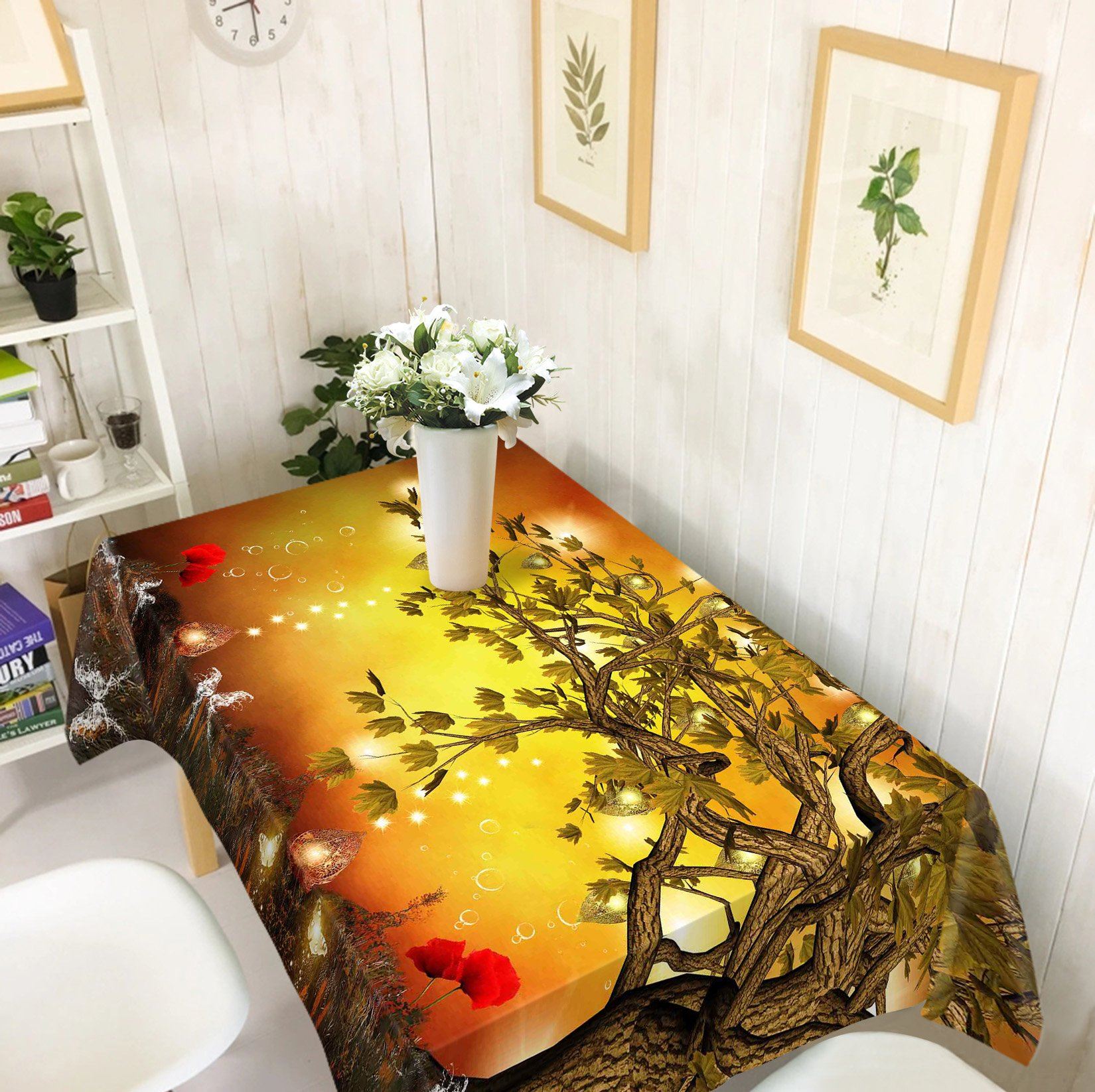 3D Bright Tree 42 Tablecloths Wallpaper AJ Wallpaper 
