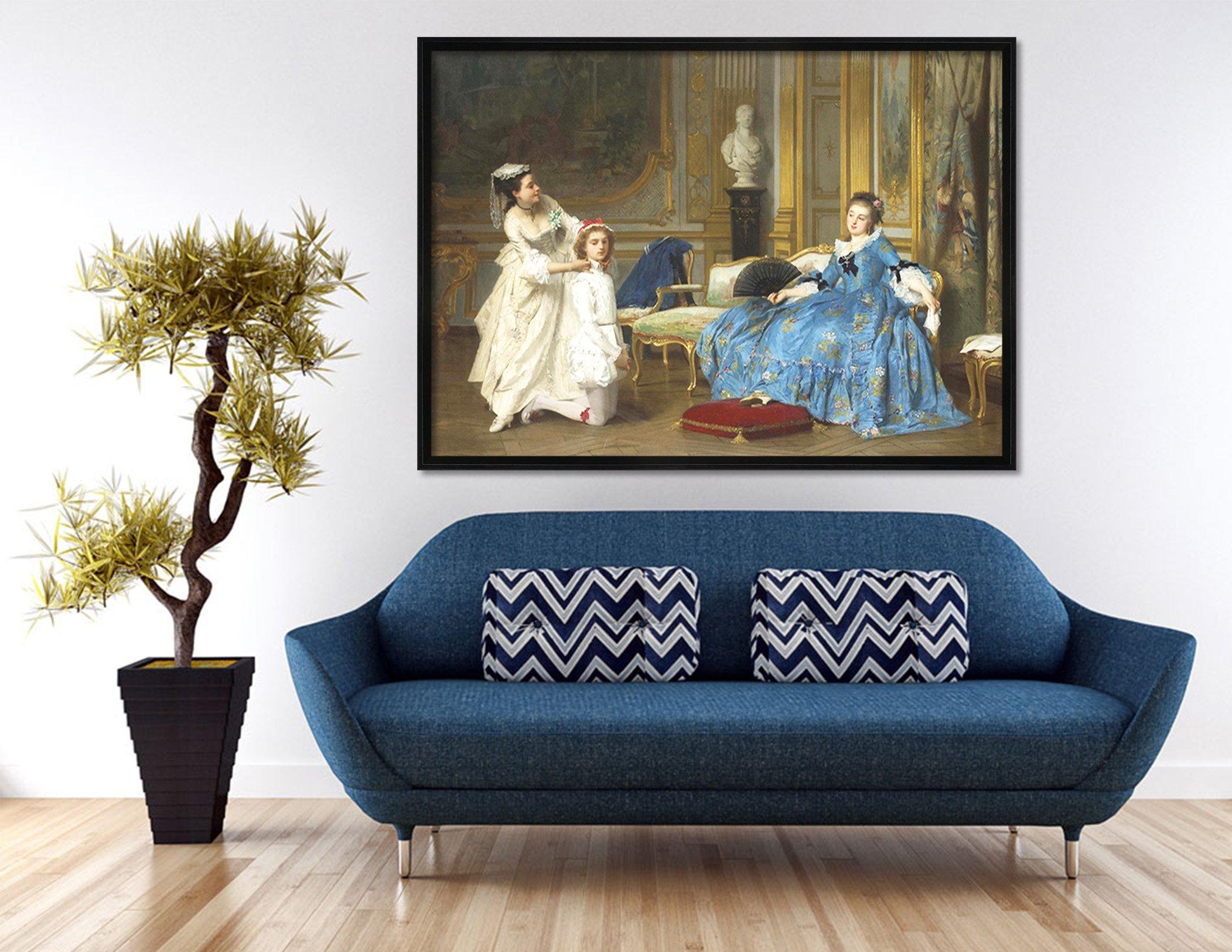 3D Rest Massage 126 Fake Framed Print Painting Wallpaper AJ Creativity Home 