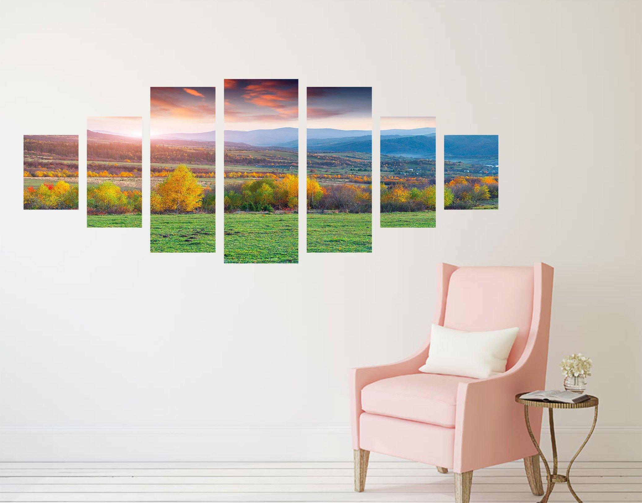 3D Sunshine Field 148 Unframed Print Wallpaper Wallpaper AJ Wallpaper 