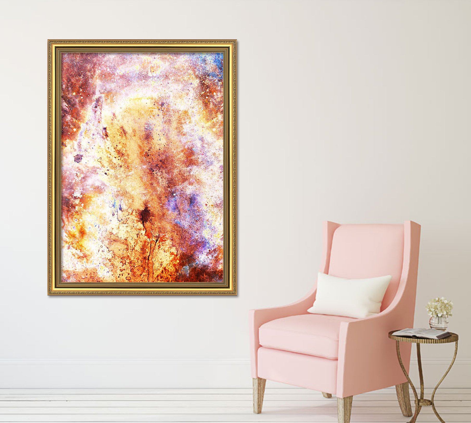 3D Bright Sand 120 Fake Framed Print Painting Wallpaper AJ Creativity Home 