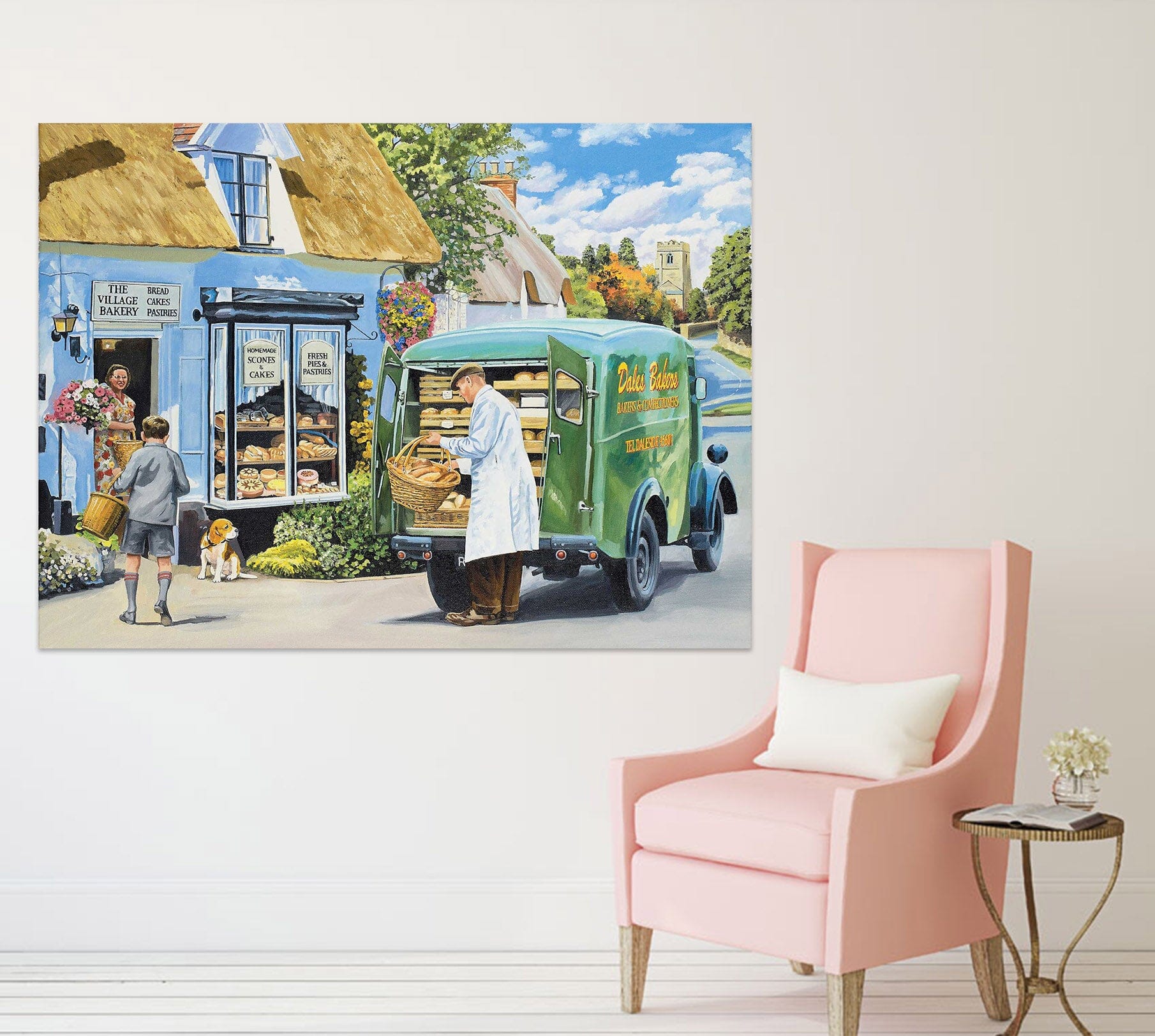 3D The Village Bakery 081 Trevor Mitchell Wall Sticker Wallpaper AJ Wallpaper 2 