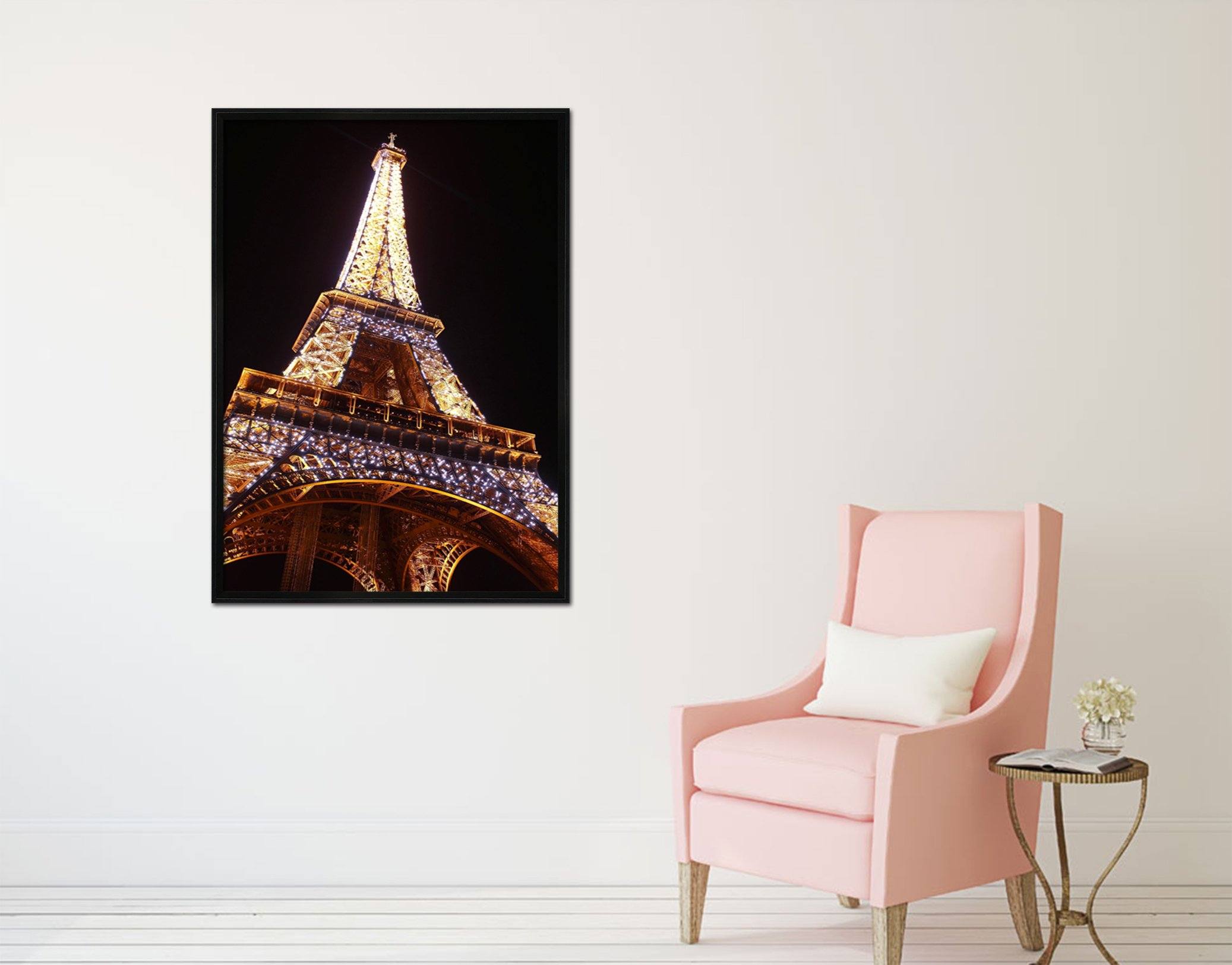 3D Night Tower 016 Fake Framed Print Painting Wallpaper AJ Creativity Home 