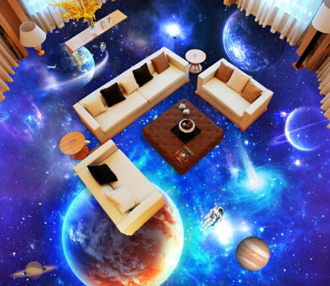 3D Night Sky Planet Star Earth Wallpaper AJ Wallpapers 