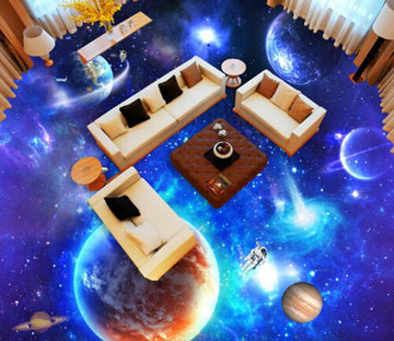 3D Night Sky Planet Star Earth Wallpaper AJ Wallpapers 