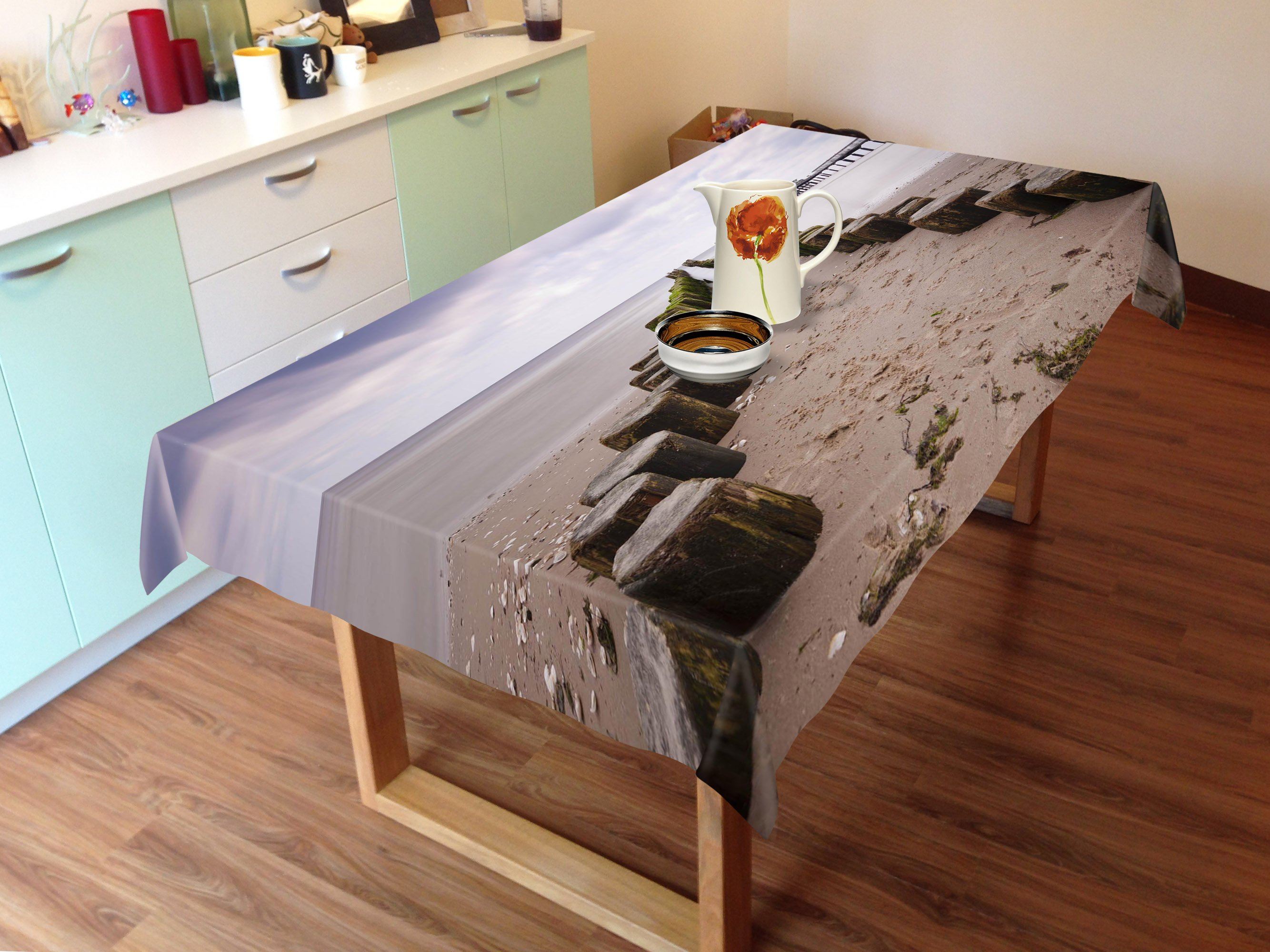 3D Boundless Sea 846 Tablecloths Wallpaper AJ Wallpaper 