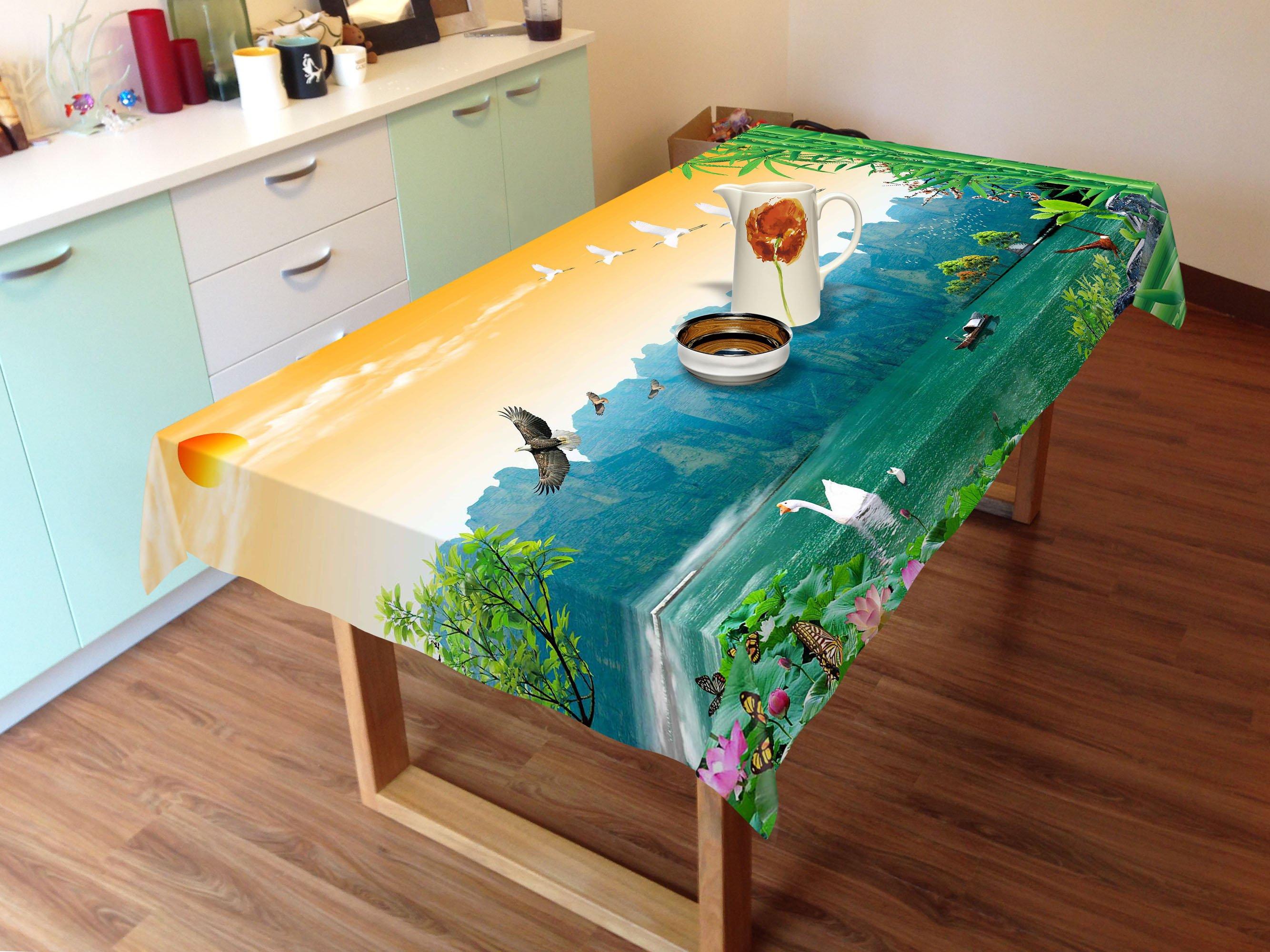 3D Natural Scenery 223 Tablecloths Wallpaper AJ Wallpaper 