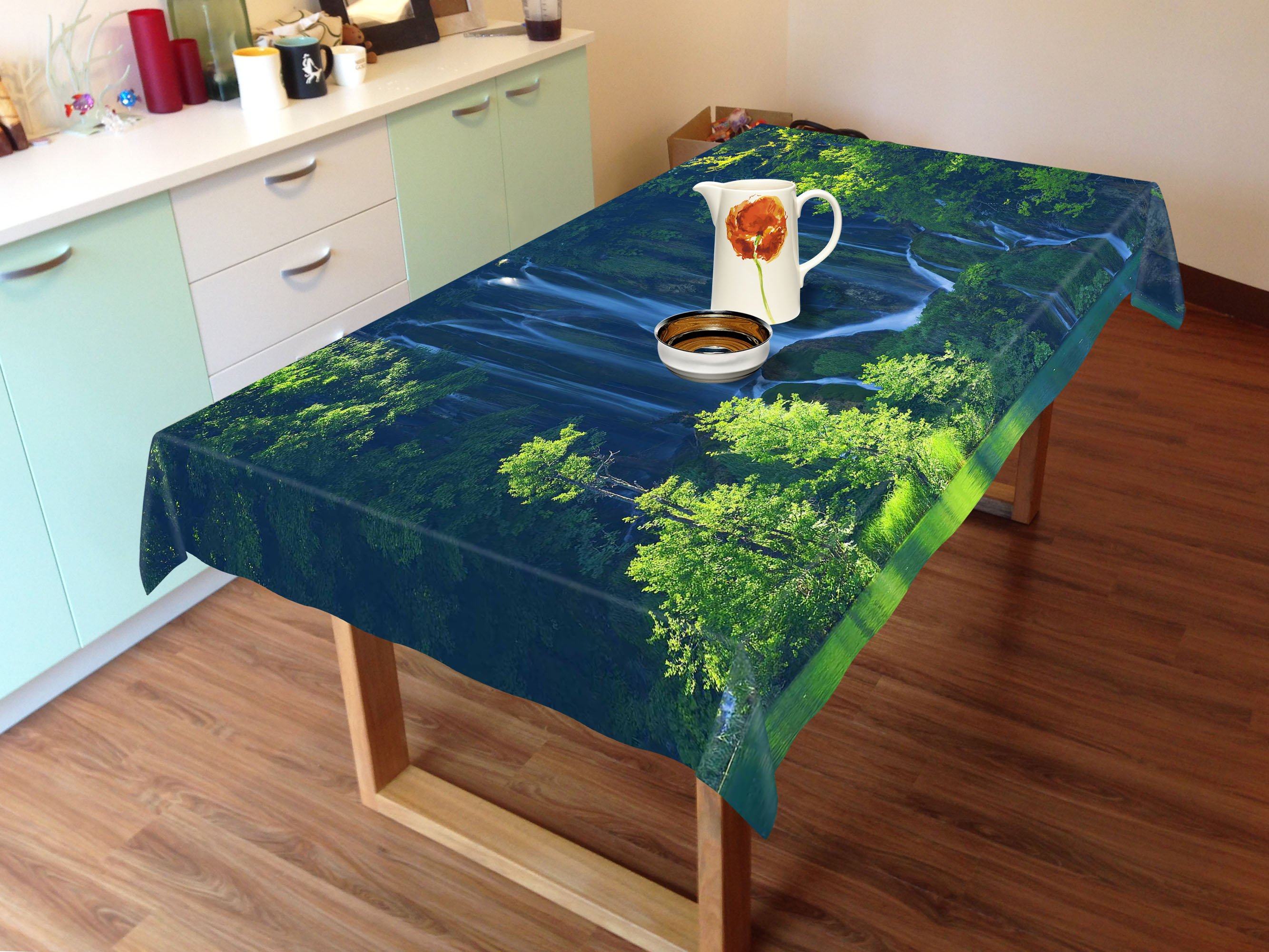 3D Beautiful Waterfalls 811 Tablecloths Wallpaper AJ Wallpaper 