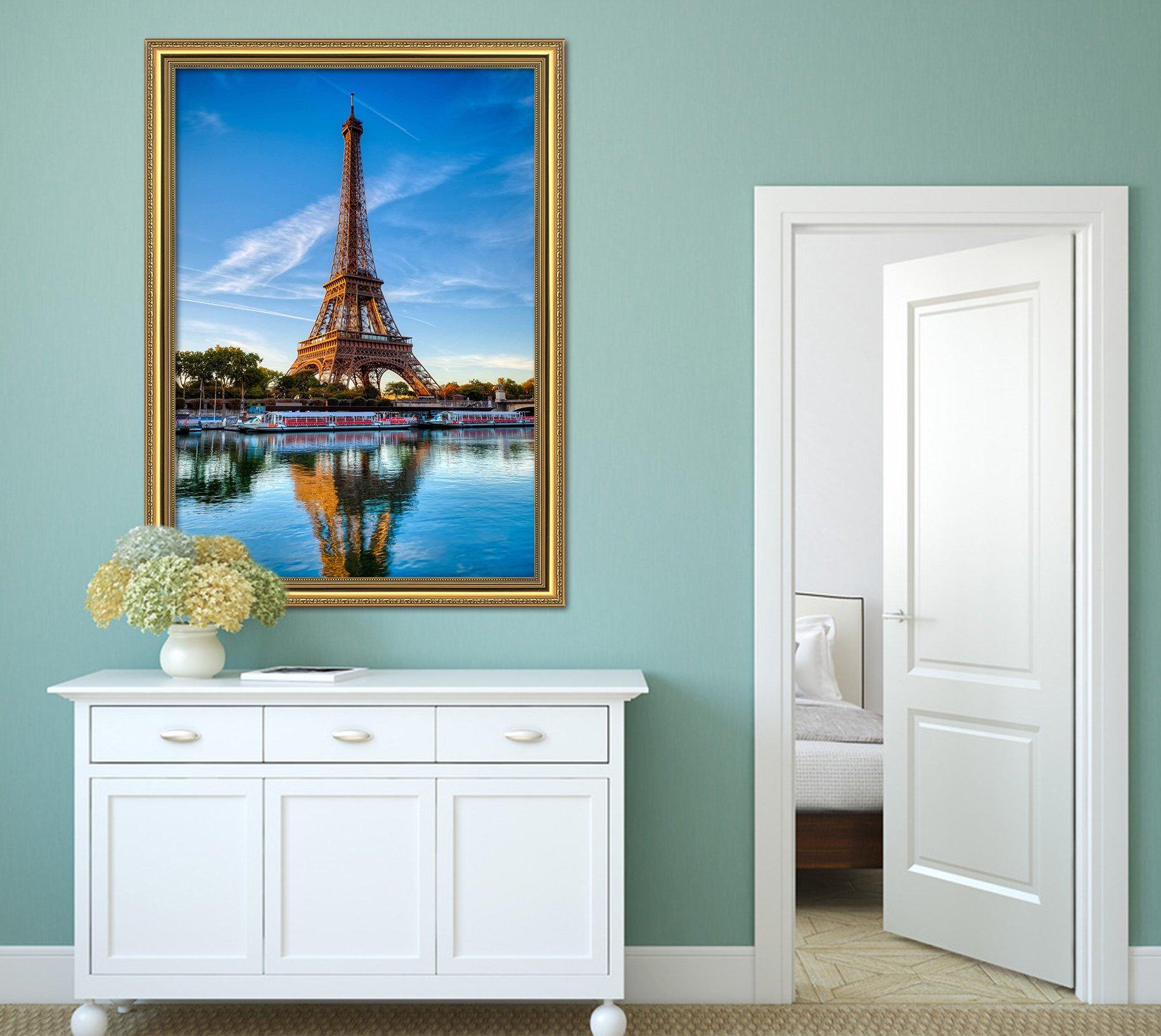3D High Tower 052 Fake Framed Print Painting Wallpaper AJ Creativity Home 