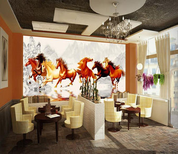 3D Animal horse run Wallpaper AJ Wallpaper 1 