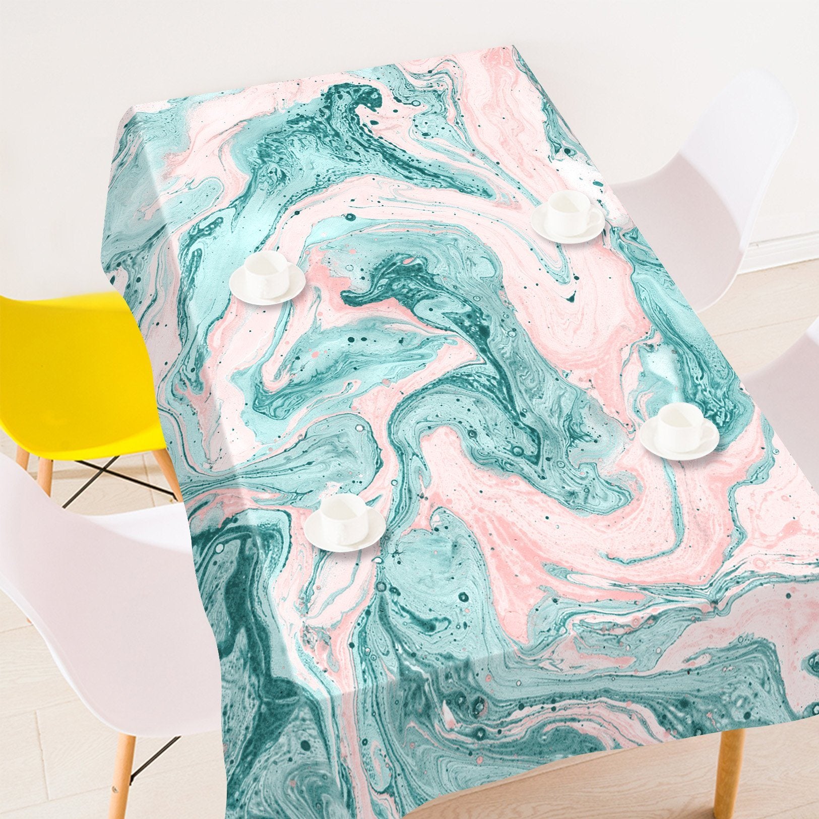 3D Green Vortex Turbulence 46 Tablecloths Wallpaper AJ Wallpaper 