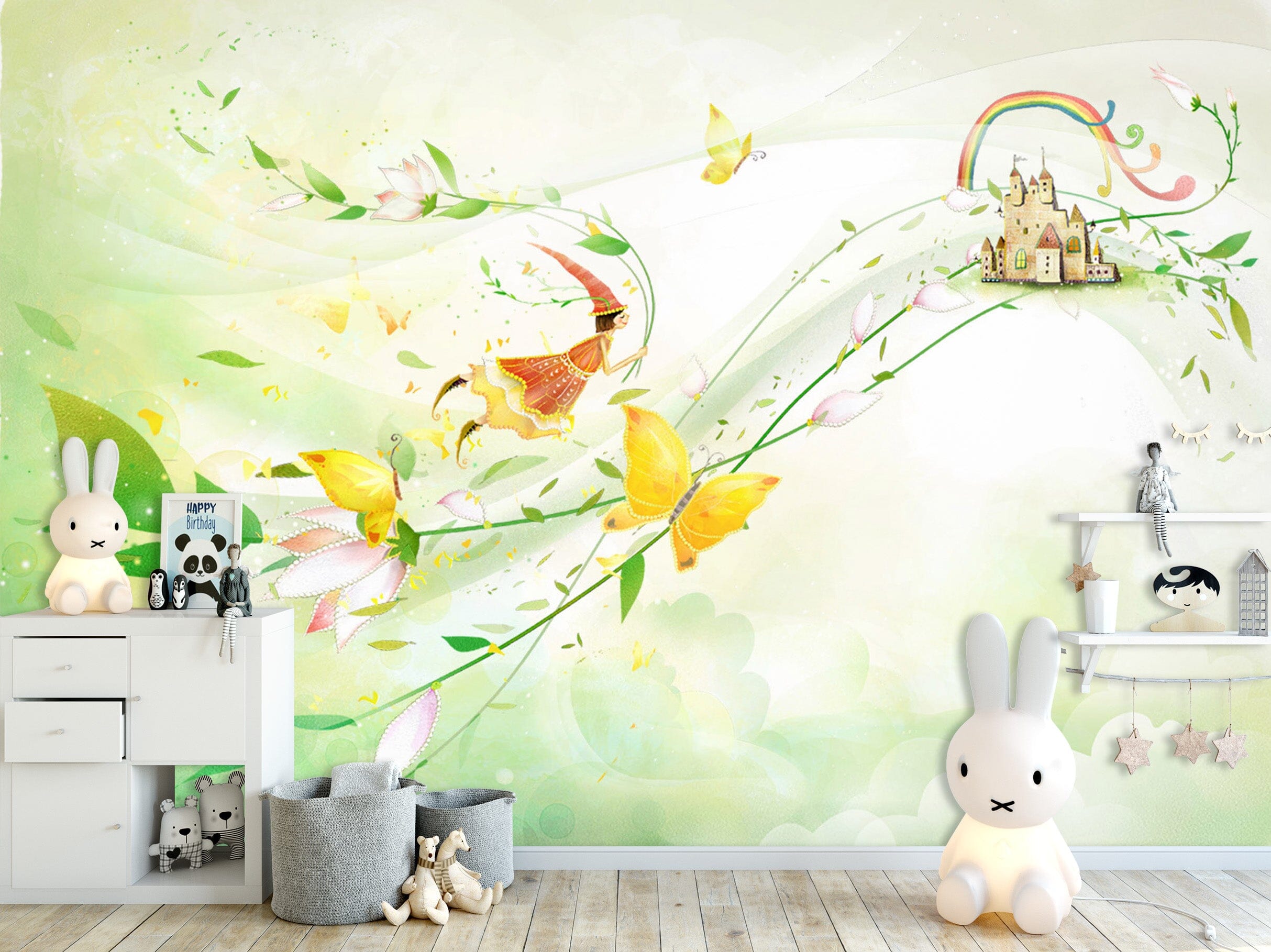 3D Flower Dream 1734 Wall Murals Wallpaper AJ Wallpaper 2 