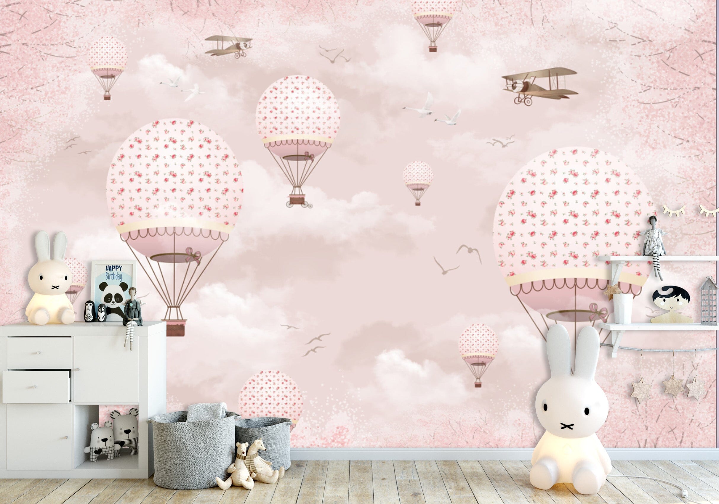 3D Pink World 1678 Wall Murals Wallpaper AJ Wallpaper 2 
