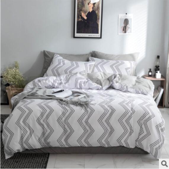 3D Line Curve 15193 Bed Pillowcases Quilt