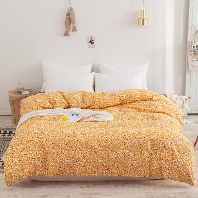 3D Yellow Floral 4062 Bed Pillowcases Quilt