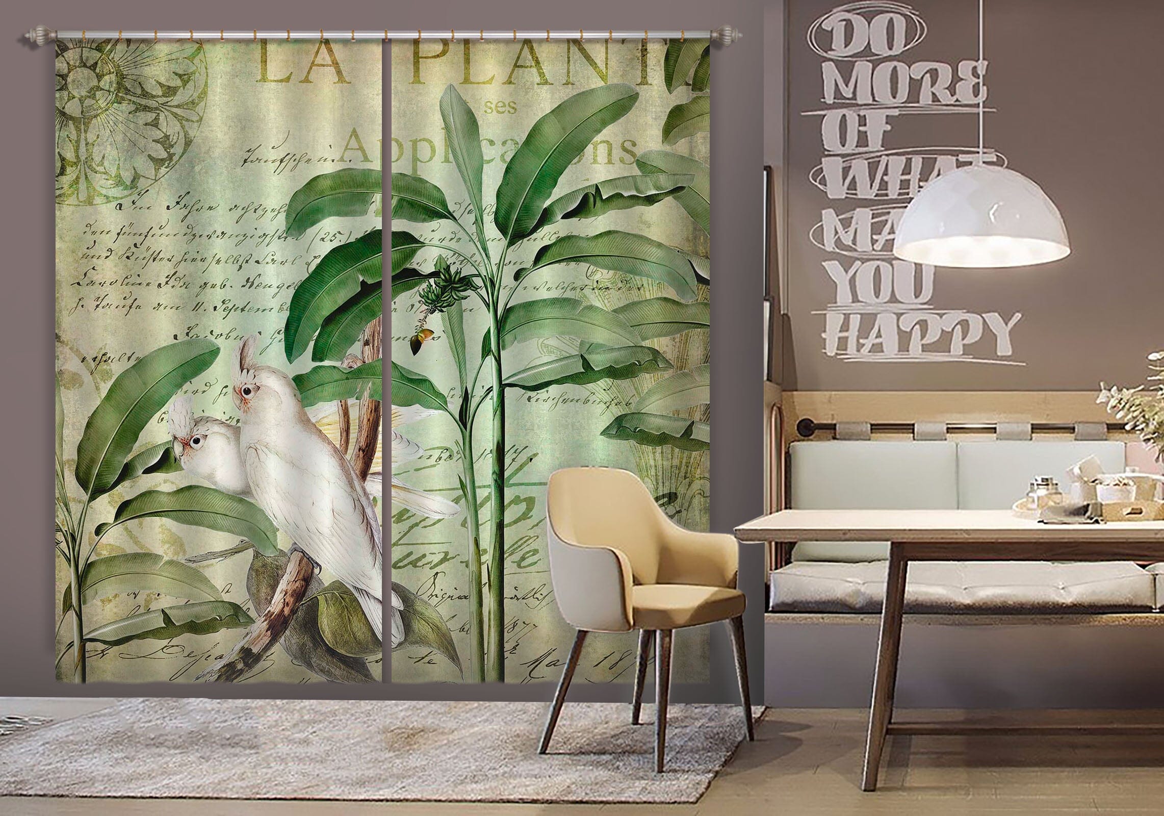 3D White Bird 070 Andrea haase Curtain Curtains Drapes Curtains AJ Creativity Home 