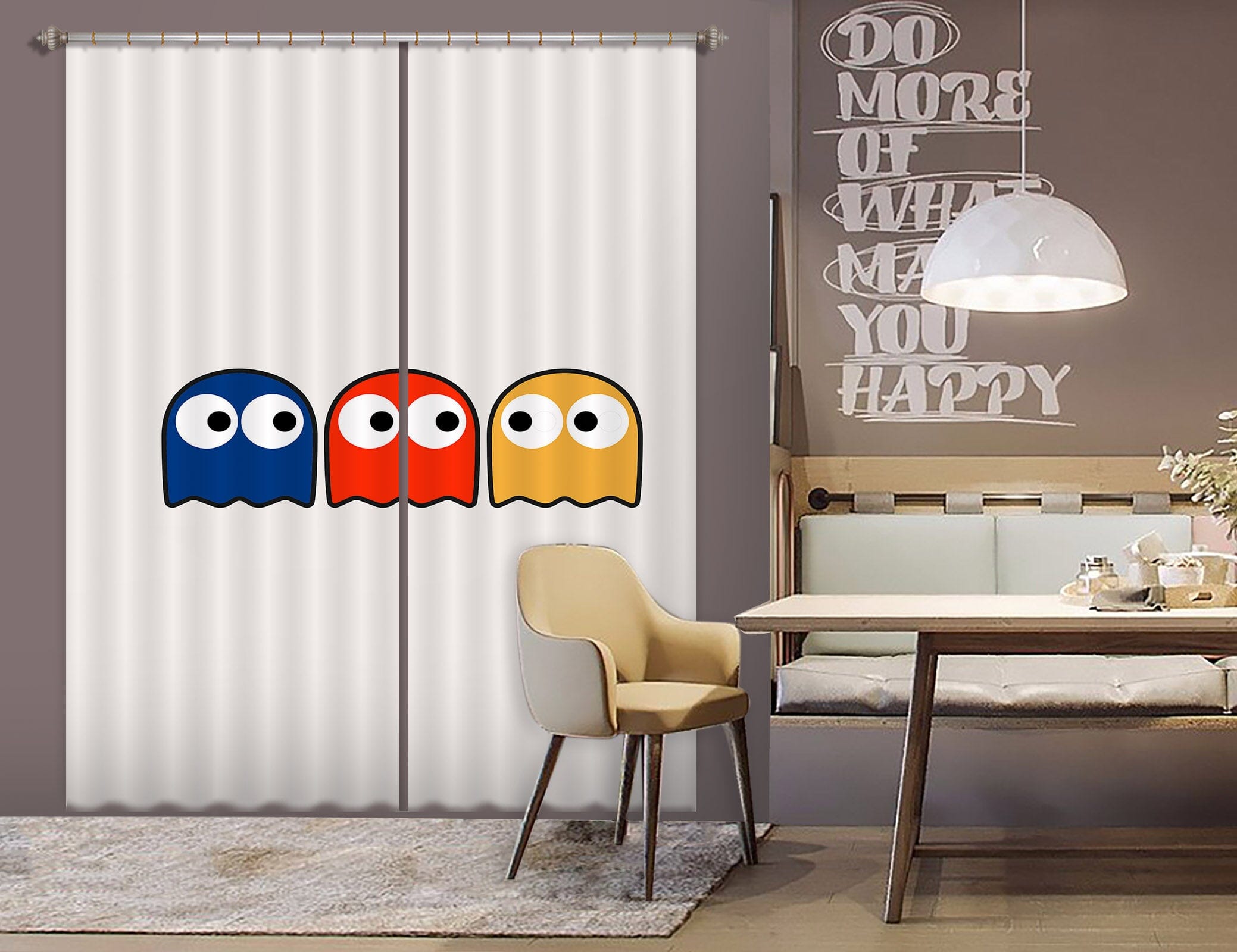 3D Colorful Octopus 1078 Boris Draschoff Curtain Curtains Drapes Curtains AJ Creativity Home 