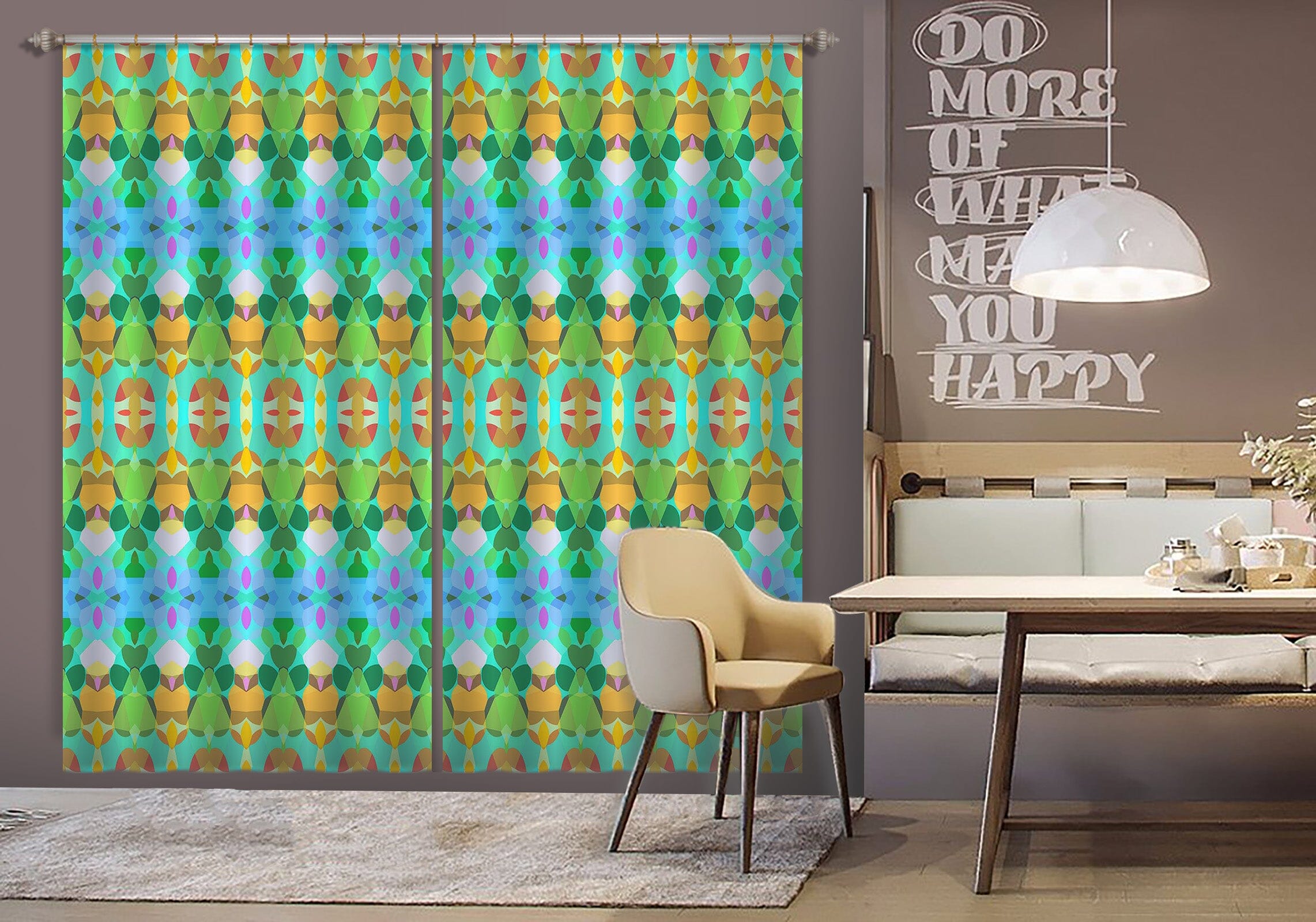 3D Delicious Burger 035 Shandra Smith Curtain Curtains Drapes Curtains AJ Creativity Home 