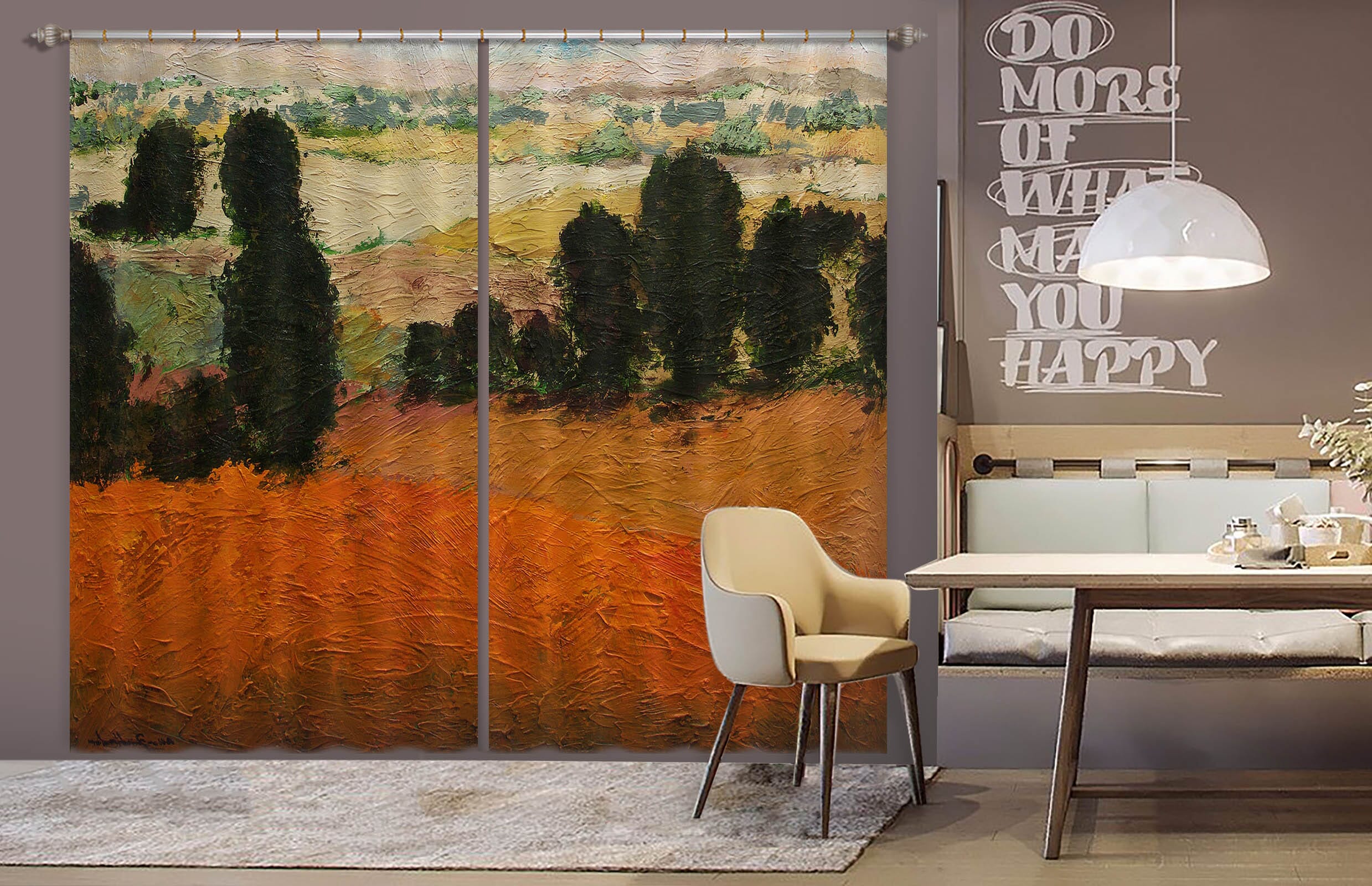 3D Valley Tree 105 Allan P. Friedlander Curtain Curtains Drapes Curtains AJ Creativity Home 