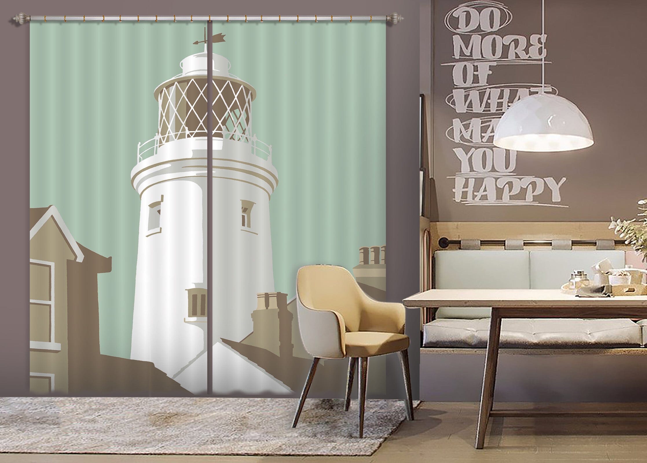 3D Southwold Lighthouse 154 Steve Read Curtain Curtains Drapes Curtains AJ Creativity Home 