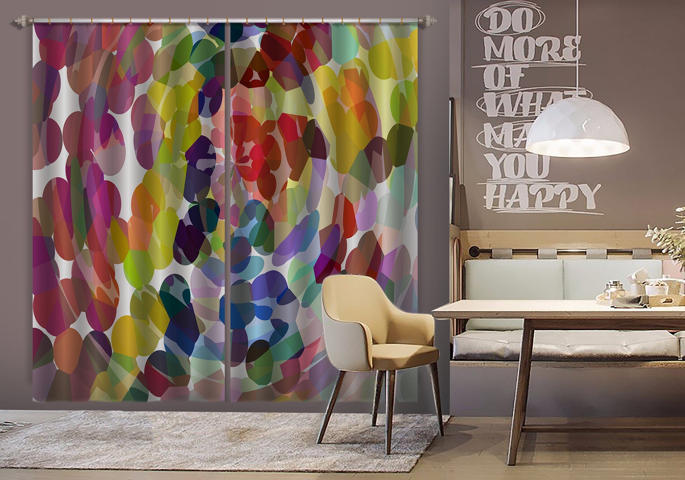 3D Painted Graffiti 048 Shandra Smith Curtain Curtains Drapes Curtains AJ Creativity Home 