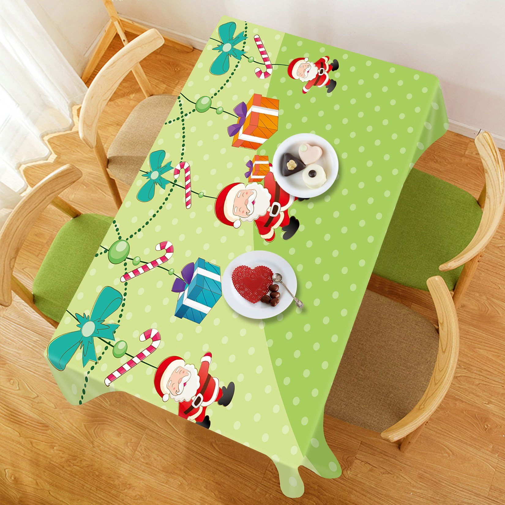 3D Gift Box Ornaments 48 Tablecloths Tablecloths AJ Creativity Home 