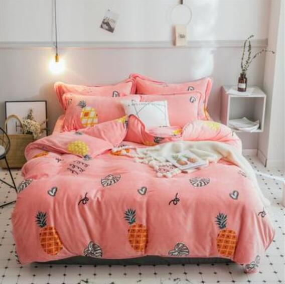 3D Pineapple 30250 Bed Pillowcases Quilt