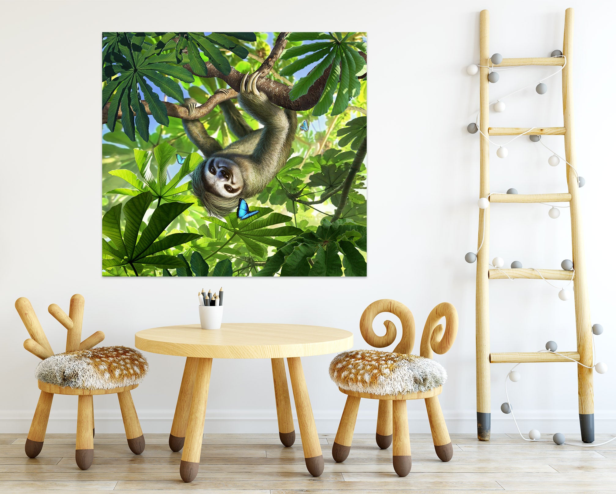 3D Sloth 85181 Jerry LoFaro Wall Sticker